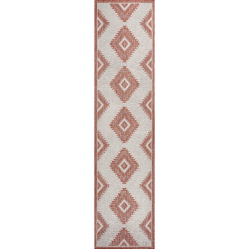 Lior Geometric Moroccan Diamond Area Rug